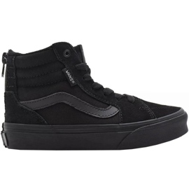 Chaussures Vans Yt Filmore Hi Zip Jr VN0A5HZFGL4 noir