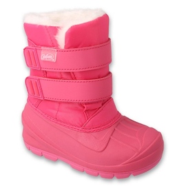 Befado chaussures pour enfants bottes de neige 160X014 rose Befado chaussures pour enfants bottes de neige 160X014 rose