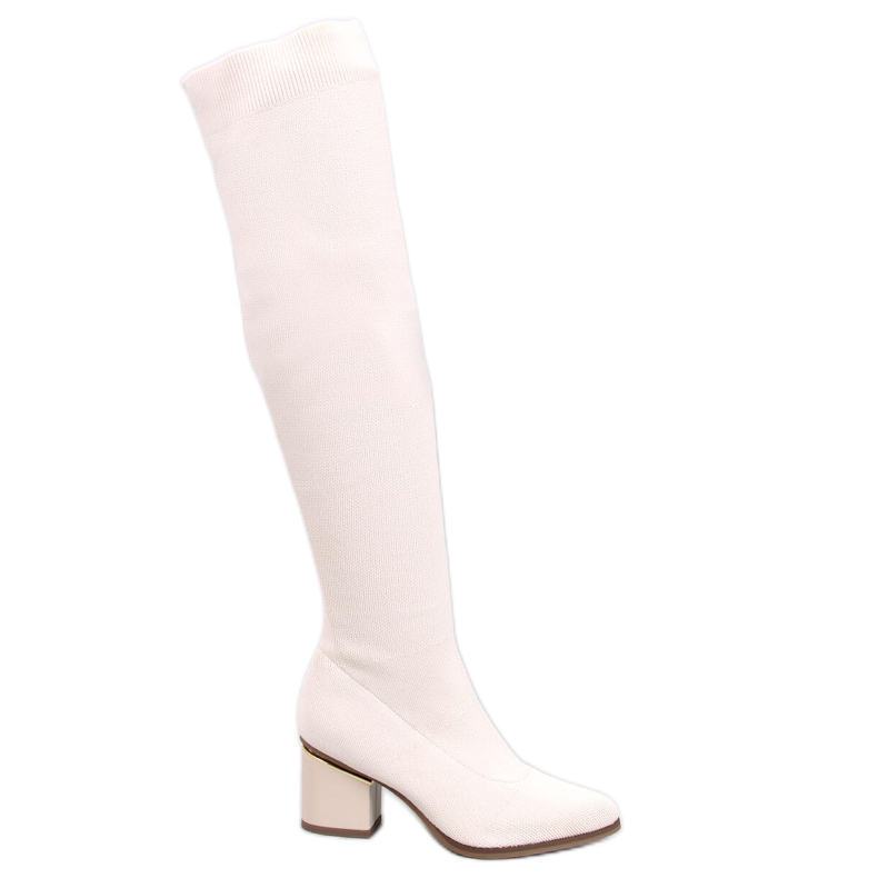 Mousquetaires à talons bas Mckenzie Beige