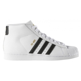 Chaussures Adidas Originals Pro Model M S85956 blanc