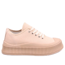Pratt Baskets à plateforme kaki beige Pratt Baskets à plateforme kaki beige