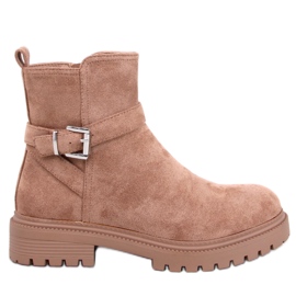 Bottines Chelsea Ortiz Camel beige