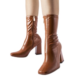 Bottines marron d'Upland brun