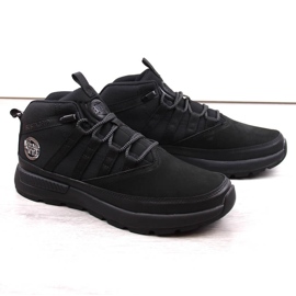 Bustagrip Bottines homme en cuir noir