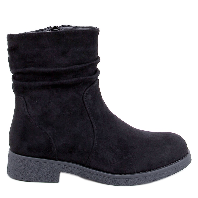 Bracy Bottines à volants noires le noir