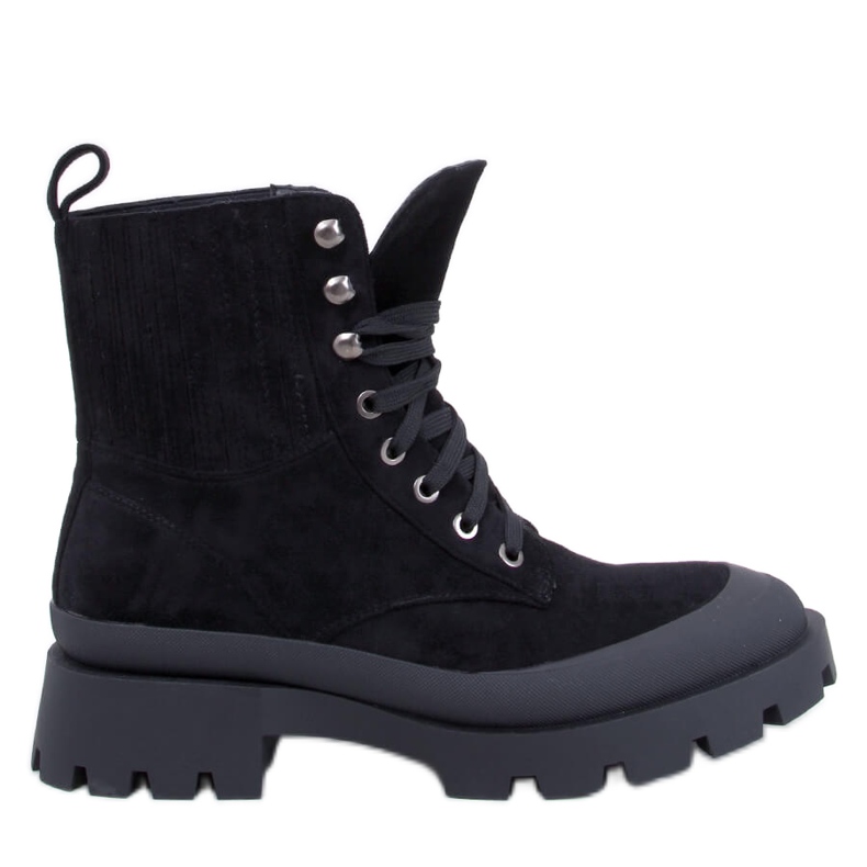 Demps Bottes de randonnée noires le noir