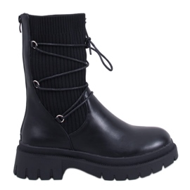 Willet Bottines chaussettes noires le noir