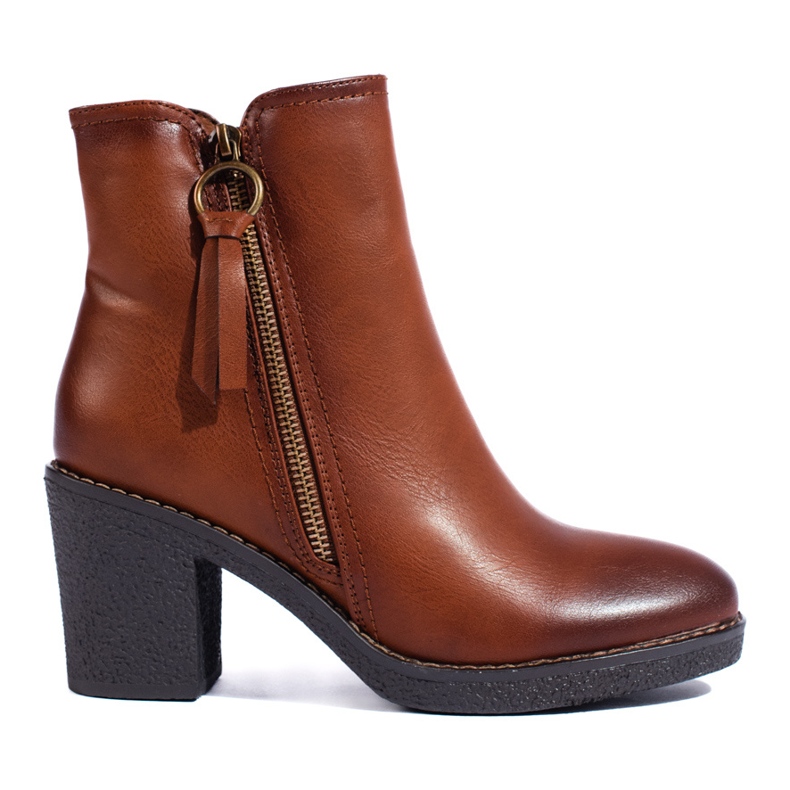 SHELOVET Bottines femme marron brun SHELOVET Bottines femme marron brun