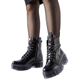 Bottines Aldino classiques isolées noires le noir