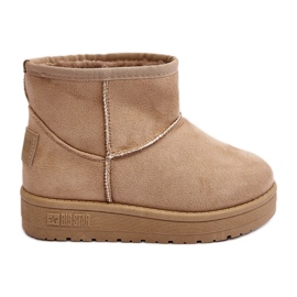 Bottes de neige isolées pour enfants Beige Big Star MM374056 Bottes de neige isolées pour enfants Beige Big Star MM374056