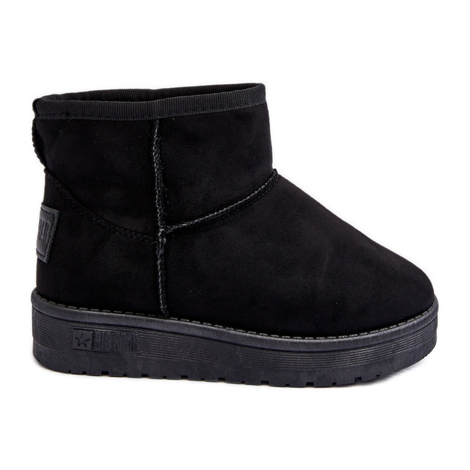 Bottes de neige isolées pour enfants noir Big Star MM374054 le noir