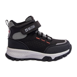 Bottes pour enfants en mousse à mémoire de forme noir Big Star KK374121