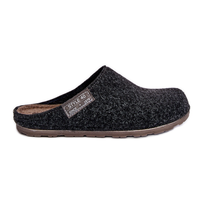 Chaussures pour hommes Accueil Pantoufles Inblu CR000015 Gris foncé