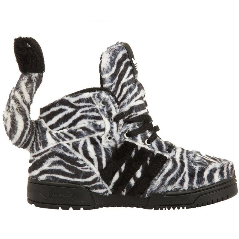 Chaussures adidas Originals Jeremy Scott Zebra I G95762 blanche