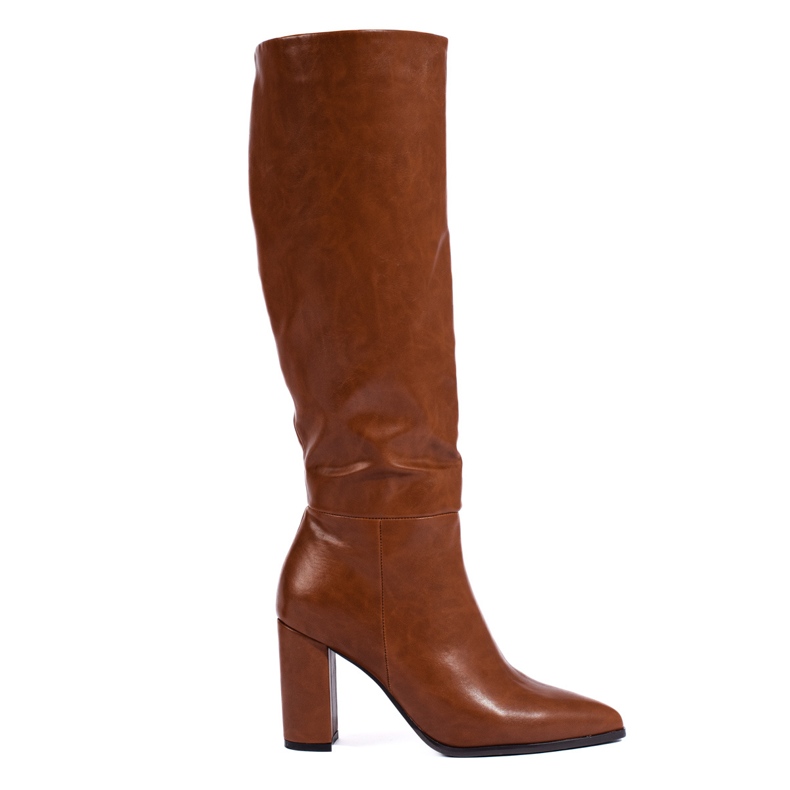 Bottines à talons femme marron Shelovet brun