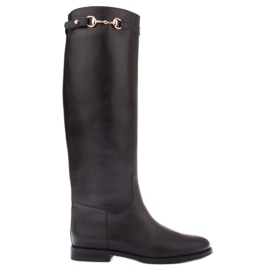 Marco Shoes Cameron bottes étroites noir