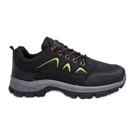 Chaussures de sport trekking pour hommes noires