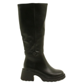 Boots à thèmes hauts pour femmes Filippo noir le noir