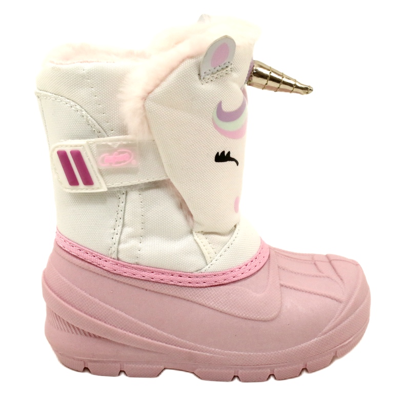 Chaussures de neige pour enfants Befado 160P013 rose
