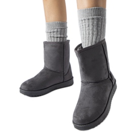 Bottes de neige Libero classiques isolées grises