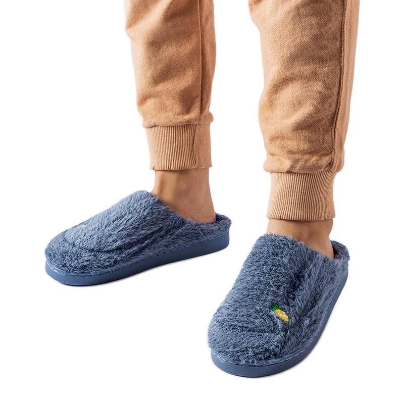 Chaussons Collinsville bleu marine