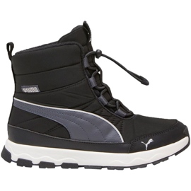Chaussures Puma Evolve Boot Jr 392644 01 le noir