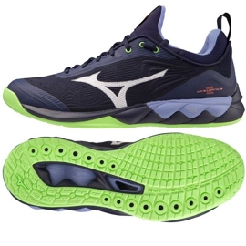 Chaussures Mizuno Wave Luminous 2 W V1GA212011 bleu Chaussures Mizuno Wave Luminous 2 W V1GA212011 bleu