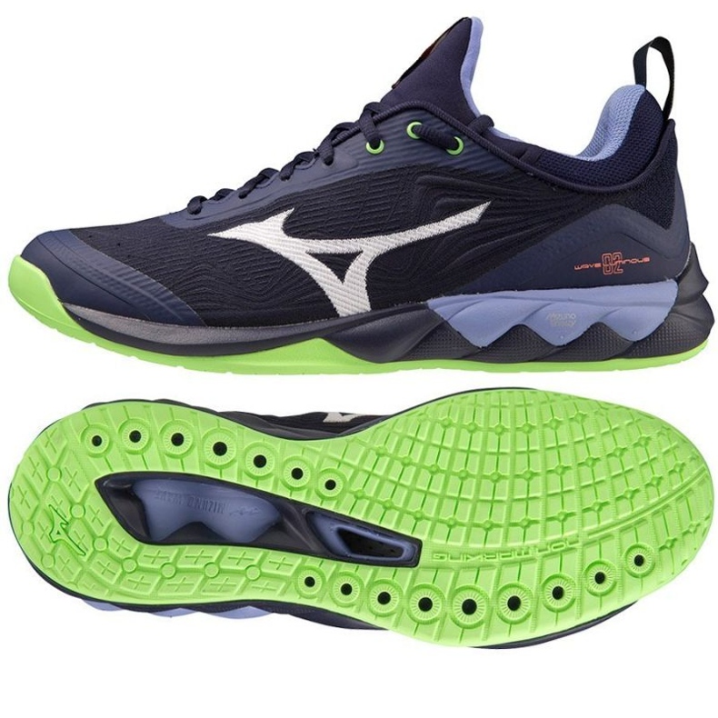 Chaussures Mizuno Wave Luminous 2 W V1GA212011 bleu