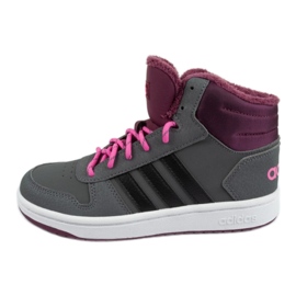 Chaussures Adidas Hoops Mid 2.0 KW GZ7796 gris