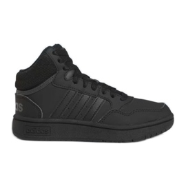 Chaussures Adidas Hoops Mid 3.0 K Jr HR0228 noir