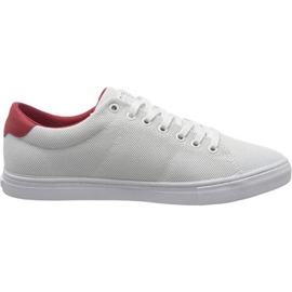 Chaussures Tommy Hilfiger Essential Knit Vulc M FM0FM03474-0K7 blanche Chaussures Tommy Hilfiger Essential Knit Vulc M FM0FM03474-0K7 blanche