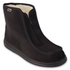 Dr.Orto Befado pantoufles isolées pour hommes 996M013 noir le noir Dr.Orto Befado pantoufles isolées pour hommes 996M013 noir le noir