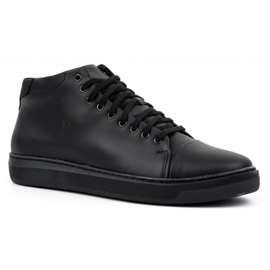 Polbut Bottes isolées en cuir pour hommes 2110sw, noir le noir Polbut Bottes isolées en cuir pour hommes 2110sw, noir le noir