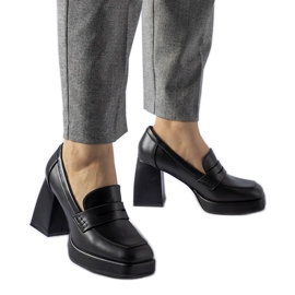 Escarpins à talons hauts Reel noirs