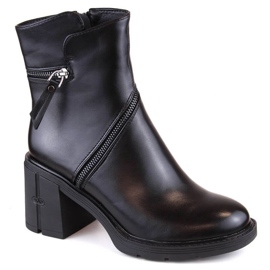 Bottines isolées Filippo W DBT4849 PAW497 noir