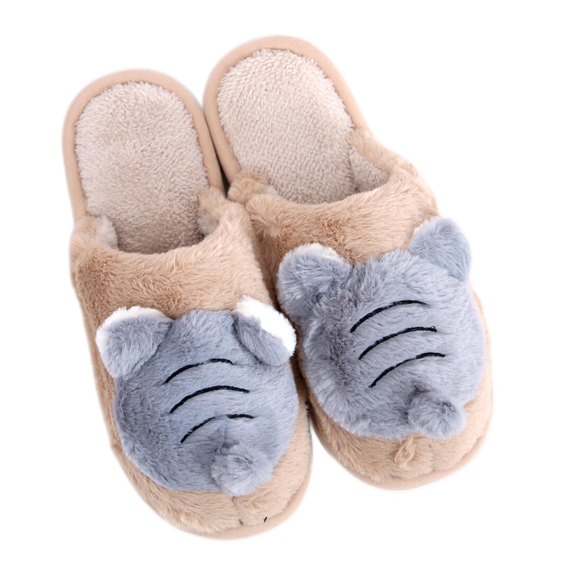 Chaussons Femme Beige Perle