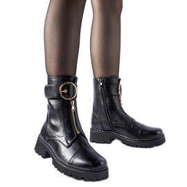Bottes Classe isolées noires le noir