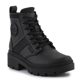 Chaussures Palladium Pallabase Army R 98865-008 le noir Chaussures Palladium Pallabase Army R 98865-008 le noir