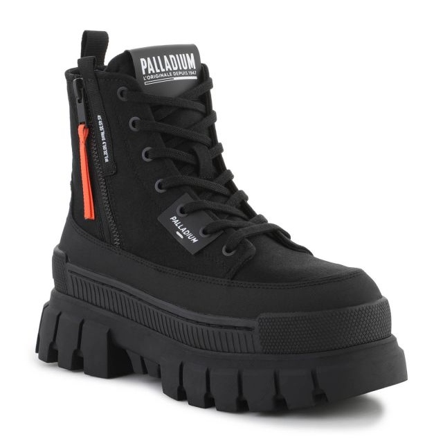 Chaussures Palladium Revolt Boot Zip Tx W 98860-008 le noir