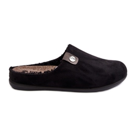 Inblu Chaussures d'intérieur pour femmes Pantoufles GF000011 Noir