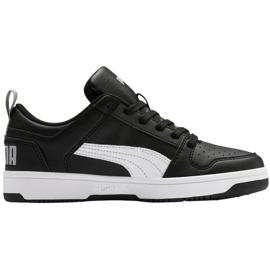Chaussures pour enfants Puma Rebound Layup Lo Sl noir 370490 02 le noir
