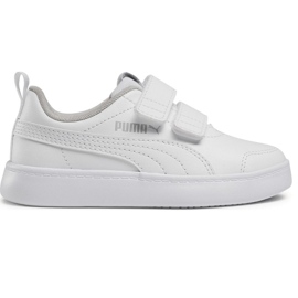 Chaussures Puma Courtflex v2 V pour enfants blanc 371543 04