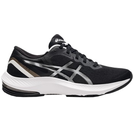 Chaussures de running femme Asics Gel Pulse 13 noir et blanc 1012B035 001 le noir