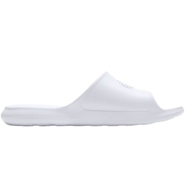 Pantoufles Nike Victori One Slide blanches pour femmes CZ7836 100