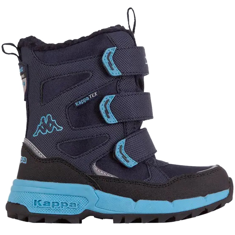 Chaussures enfant Kappa Vipos Tex bleu marine et bleu 260902K 6766 Chaussures enfant Kappa Vipos Tex bleu marine et bleu 260902K 6766