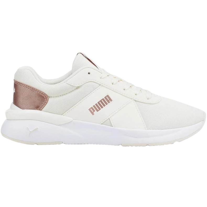 Chaussures femme Puma Rose Raw Metallics blanc 383849 03 blanche