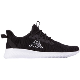 Kappa Capitol chaussures noir et blanc 242961 1110