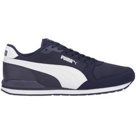 Puma St Runner v3 Mesh chaussures pour hommes, bleu marine 384640 02