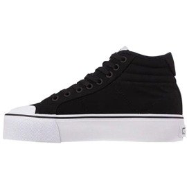 Kappa Boron MId Pf chaussures pour femmes noir et blanc 243161 1110