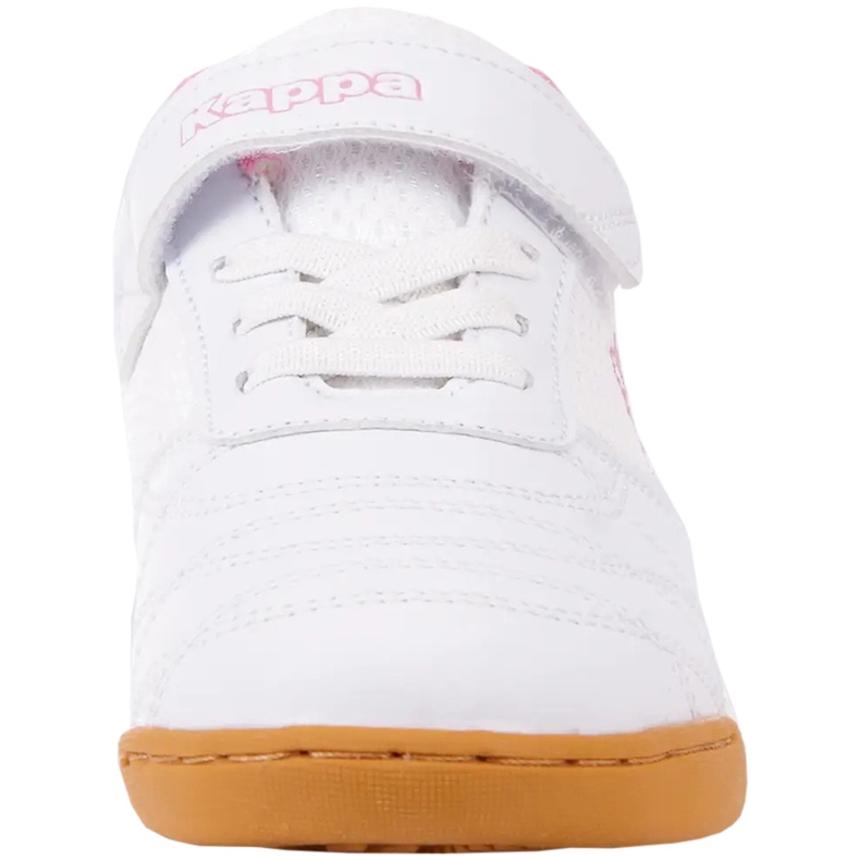 Kappa Damba K chaussures pour enfants blanc-rose 260765K 1021 blanche